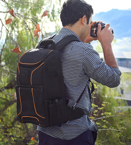 Camera Backpack for Photographers Dslr/Slr/Mirrorless Camera Bag with Laptop Slot, Rain Cover, Tripod Holder
