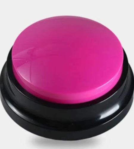 Dog Communication Buttons Voice Recording Button for Pet Training Buzzer 30 Second Record Playback Funny Gift for Talking Pet